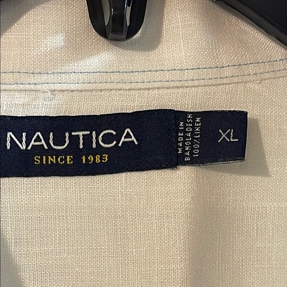 Nautica Men's Crisp White Casual Shirt - Picture 6 of 8